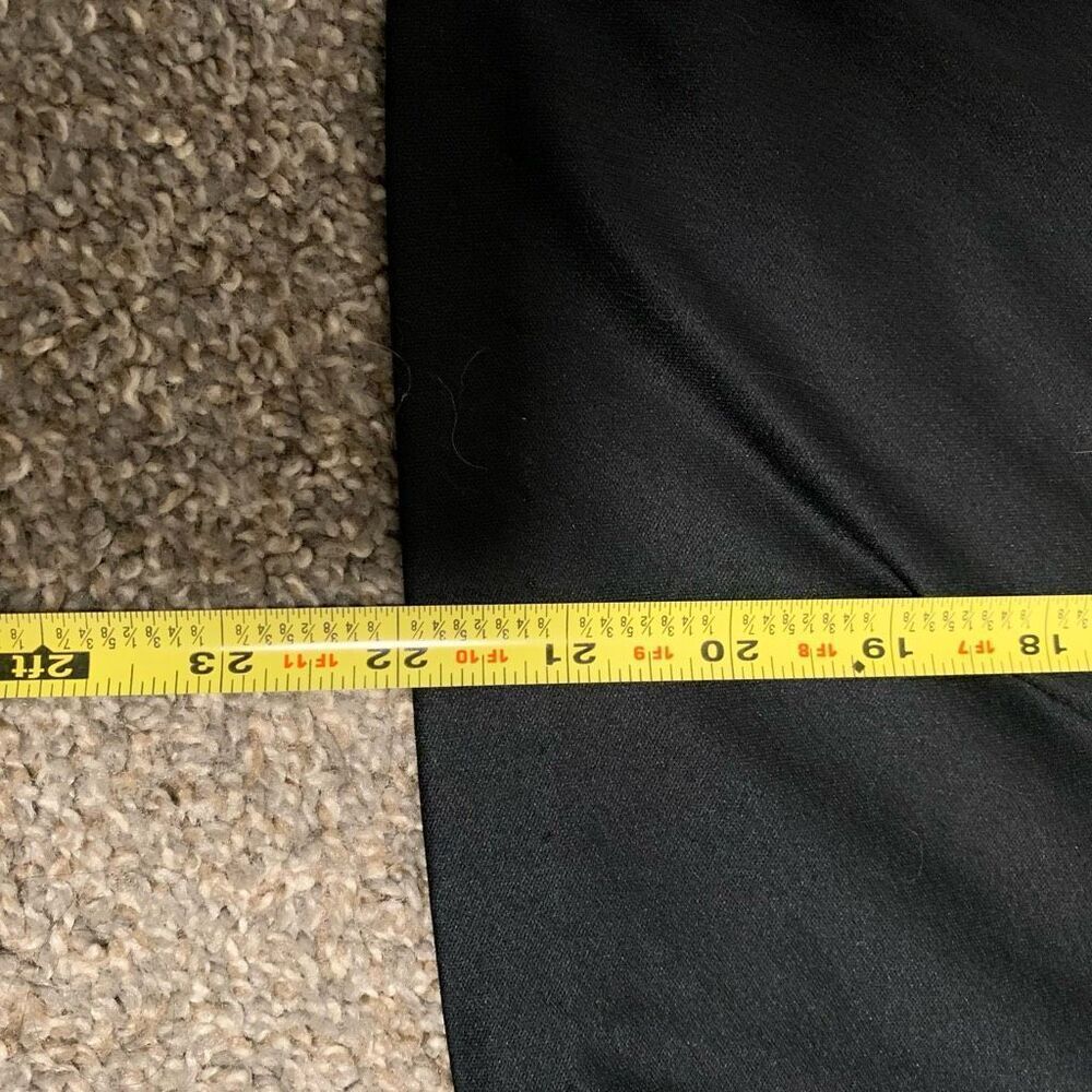 Vintage 70s Black Tunic Flutter Angel Sleeve Peasant Top Small Medium - Picture 6 of 6